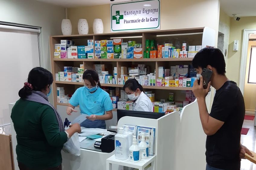 Pharmacie de la gare Phnom Penh